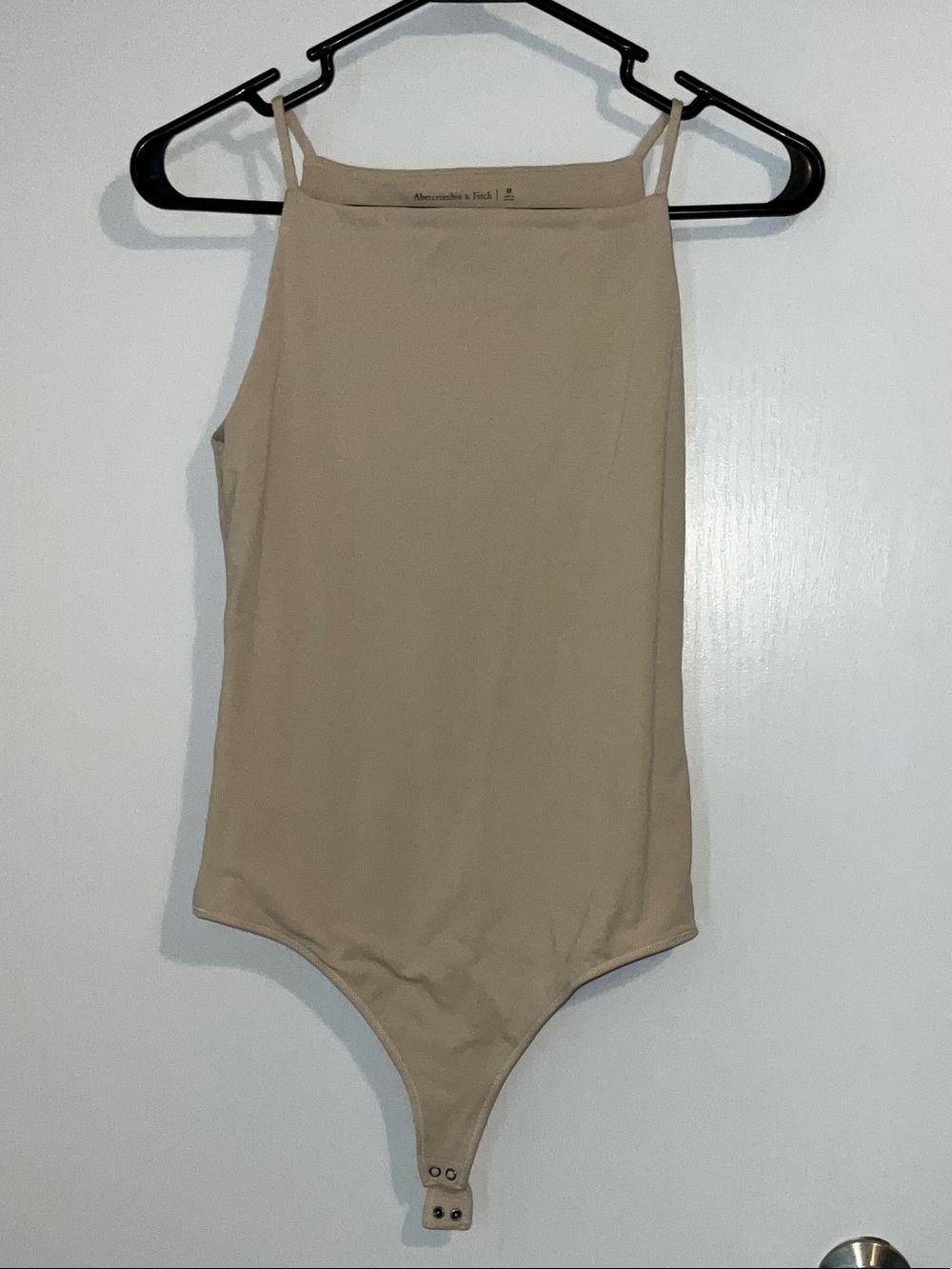Abercrombie & Fitch Beige High-Neck Bodysuit